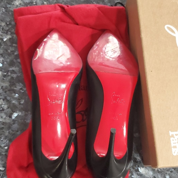 Christian Louboutin Black Predu Patnappapu Pumps - Picture 12 of 15